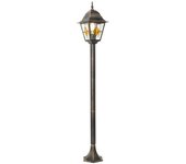 Farol de exterior vintage oro antiguo 120 cm - antigua