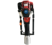 Clavador de postes iberfence farmer 100 gasolina motor 37 cc 4 tiempos 6.500rpm grapadora ahoyadora para vallas estacas varillas
