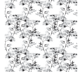 Papel pintado floral abstracto