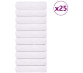 Maison exclusive - toallas de baño 25 uds blanco 100x150 cm 360 g/m² 100% algodón