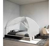 Mosquitera mongol con puertas malla 220 blanco 200x180x135cm