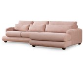 Sofá rinconera river derecho l2-chl rosa