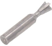Broca de cola de milano de 4 flautas, cortador de ranuras de carburo, herramienta de ranurado para carpintería (1