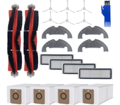 Pack accesorios para dream d10 plus/l10 plus/z10 pro - bolsa/filtro/mopa/cepillo lateral/rodillo extractor phonillico®