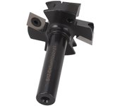 Broca para tabla de cortar, vástago de 12 mm, diámetro de corte de 1 3/4, 4 flautas, hoja indexable, broca para fresadora