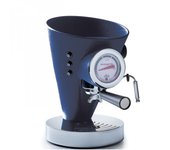 Cafetera espresso diva pelle blu bugatti