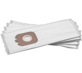 Vhbw 5x bolsa aspiradora compatible con rowenta powerline eco rh7655ia, rh7665ia aspiradora - vellón micro, 30 cm x 13 cm, blanco