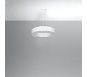 Lámpara astrona slim 50 led blanco con bombilla 4000k - 50x50x102cm sollux
