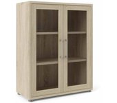 Aparador ampezzo, bufé de salón, aparador de salón, despensa de cocina, 89x40 h113 cm, roble