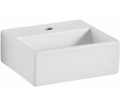 Lineabeta - encimera/lavabo suspendido con agujero para grifo 32x29 blanco mate