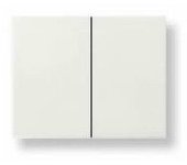 Tecla mecanismo doble blanco niessen olas 8411 bl