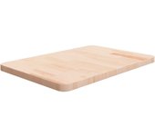 Encimera de baño 60x40x2,5 cm madera maciza sin tratar