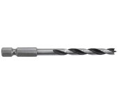 Wolfcraft 7122000 - brocas espiral para madera con vastago compuesto de diam 30-40-50-60-80 mm