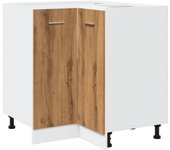 Armario cocina madera ingeniería roble artisan 75,5x75,5x81,5cm