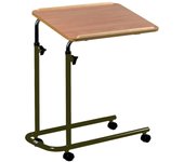 Mesa auxiliar con ruedas madera haya ortoprime