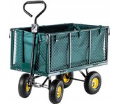 Remolque carro de transporte de jardín kadax 450 kg