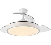 Ventilador de techo tracia motor dc 72w led 3-4-6k