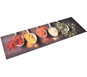 Alfombra de cocina | tapete para la cocina lavable spoons 60x180 cm cfw65155