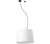 Faro conga - colgantes cilíndricos blanco, e27