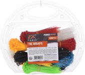 Juego de 1200 bridas en varios colores