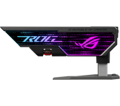 Soporte asus xh01/gry/argb/vga holder de tarjeta gráfica asus para el interior de cajas asus