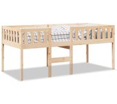 Cama individual | cama para niños sin colchón madera maciza de pino 80x200 cm cfw843950