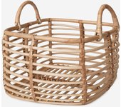 Basket ratan cuadrado 30x30xh23cm