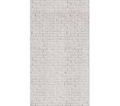Pegatina de refrigerador y lavaplatos, decoración minimalista de estilo contemporáneo de pared de ladrillo blanco, 180 cm x 100 cm