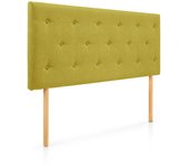 Cabecero helsinki cabecero de cama tapizado para camas de 80 (90 x 100 cm) tela pistacho sueños zzz