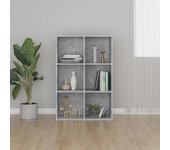 Estantería/aparador | aparador de comedor | armario de cocina madera ingeniería gris hormigón 66x30x98 cm cfw54707