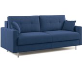 Megan sofá convertible en microfibra extraíble 188 cm (mat. 140x197) azul