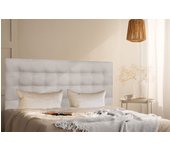 Cabecero cama oslo largo tapizado tejido antimanchas beige 105*125