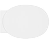Tapa wc termosegurable para flaminia io forma 10 blanco
