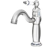 Grifo lavabo monomando retro, cromo