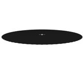 Lona de salto para cama elástica redonda tela negro 3,96 m cfw310778
