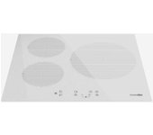 Placa de inducción meissa 6070w universal blue 7000w 3 zonas blanco 59 cm