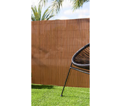 Cañizo de pvc doble cara 1600 gramos chocolate 1x3 metros