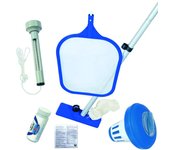 Bestway kit mantenimiento piscina con accesorios palo 161 cm jardin 58195