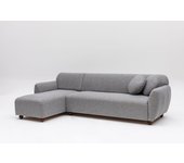 Sofá rinconera eddy chl-3r gris claro