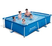 Piscina con marco cm.259x170x61h 56403