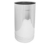 Chimenea de acero 316l - elemento lineal 0,25 mt diam.