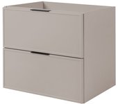 Mueble de baño, cachemira, manijas: negras, 46 ​​x 60 x 57 cm