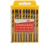 Brocas de punta de lanza en ángulo cruzado negro mango hexagonal broca para hormigón y cerámica mango hexagonal herramientas eléctricas para instalar