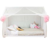 Dosel para swayer y montessori tul blanco 200x167cm