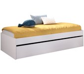 Lago pack cama nido con arrastre + escritorio blanco