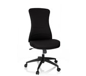 Silla de oficina / silla giratoria office xt tela negro hjh office