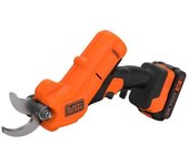 Tijeras de podar inalámbricas de 18 voltios para cortar ramas bcpp 18 d1 black and decker