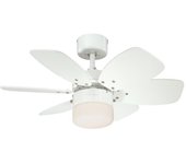 Ventilador de techo westinghouse flora royale 72424 blanco