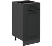 Vicco mueble bajo de cocina r-line, antracita casa de campo, 40 cm sin encimera