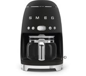 Cafetera de filtro smeg 50's style dcf02blmeu negra